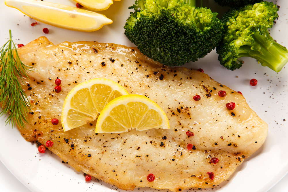 Baked Flounder