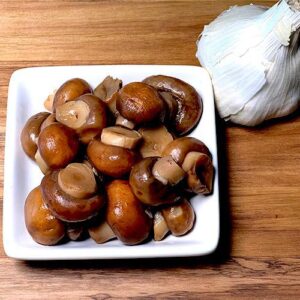 Garlic Pickled Mushrooms